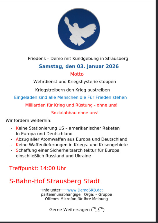 Veranstalltung 2026.01.03