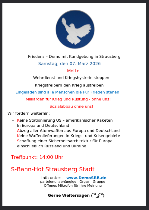 Veranstalltung 2026.01.03