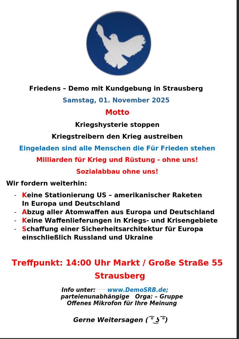 Veranstalltung 2025.11.01