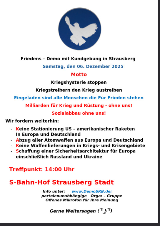 Veranstalltung 2025.11.01